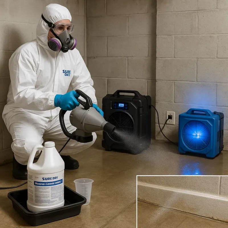 Sanitization and Odor Removal process in Selma, TX